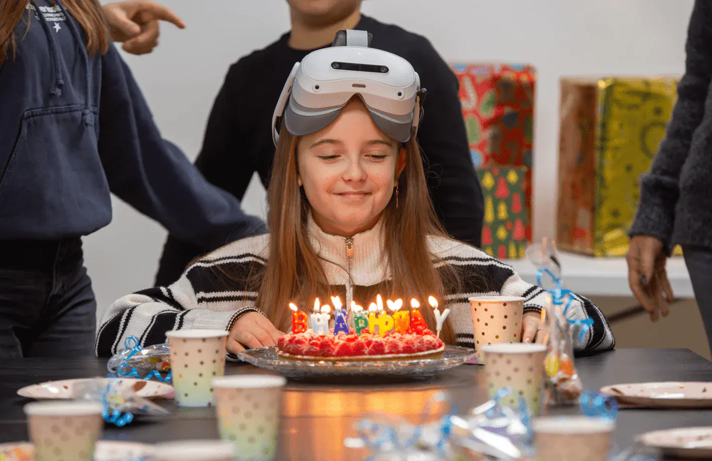 Anniversaire autour d'une expérience de réalité virtuelle Mankind